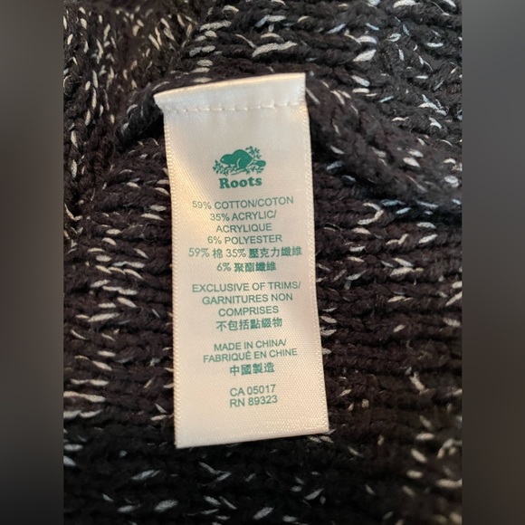 Roots Long Turtleneck Sweater - Picture 3 of 4